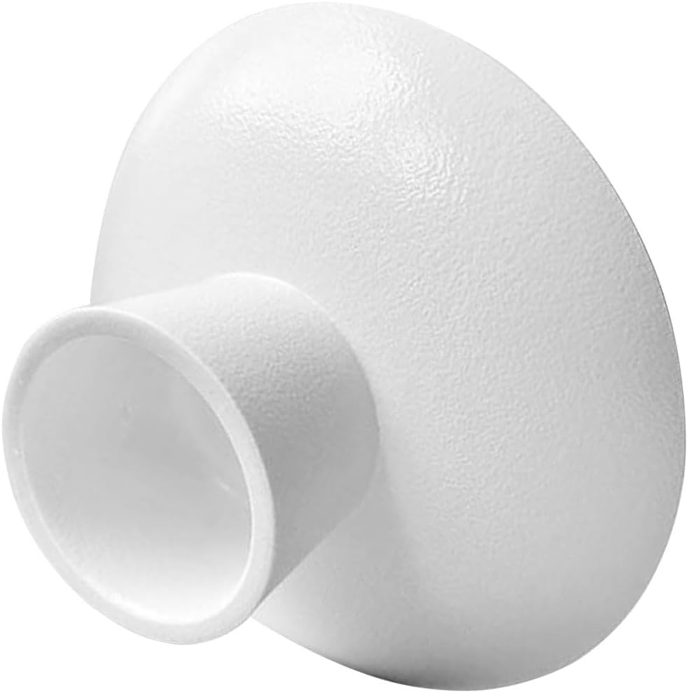 MAGICLULU Ceramic Fruit Bowl Decorative Footed Serving Dish 4.72X2.40In White Pedestal Cake Plate for Kitchen Centerpiece Dessert Display