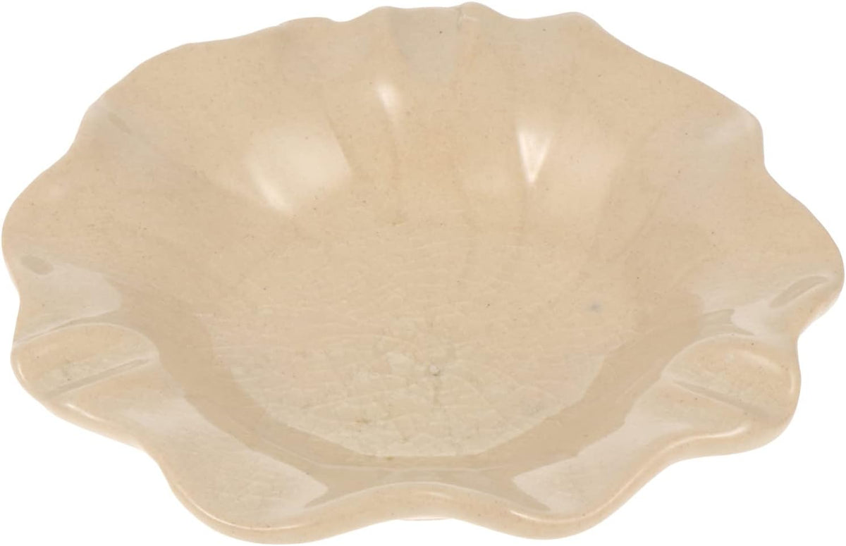 Plate Aromatherapy Ceramic Tray 4.13 Inch for Essential Oils Holder and Mixing Dish Home Spa Salon Use