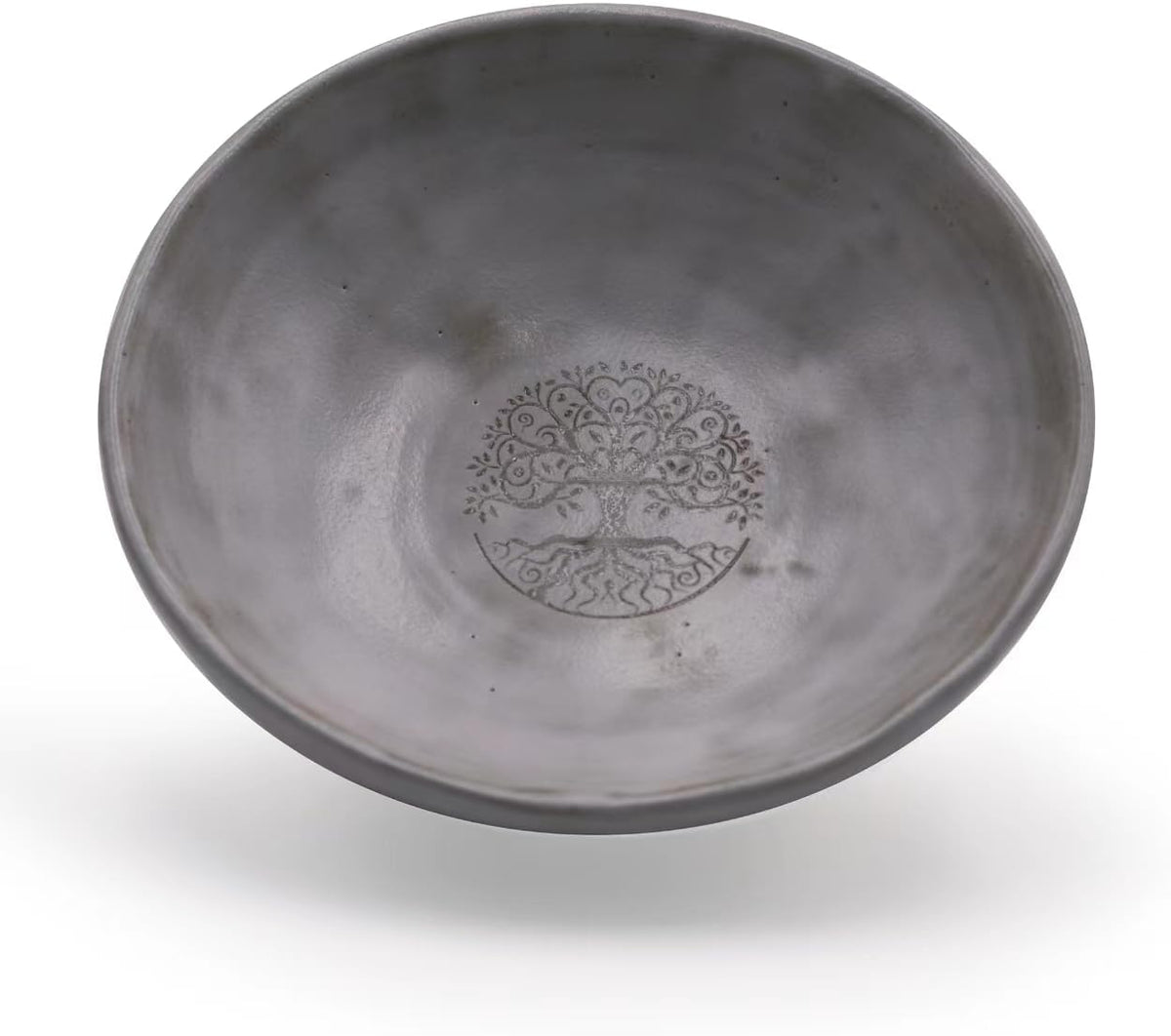 Prayer Offering Ritual Bowl Plate Great for Use Candles Tray Religious Spiritual Gifts （White Tree Life）