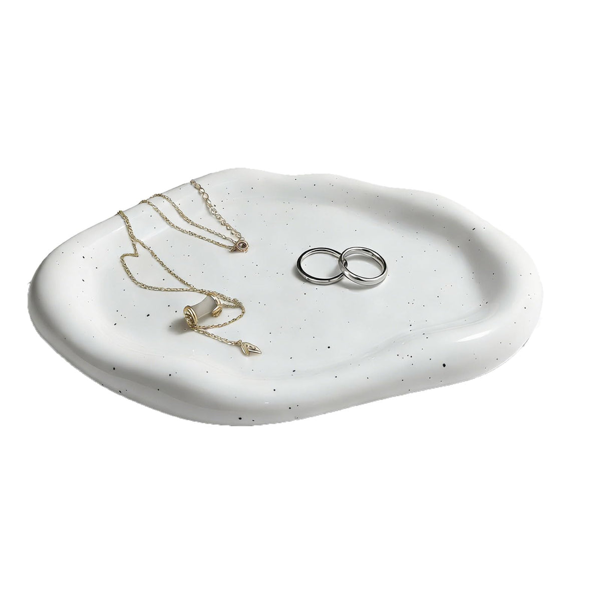 Silver Tray Decorative Vanity Tray Bathroom Tray Long Jewelry Dish