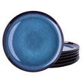 LERATIO Ceramic Dinner Plates Set of 6,10.5 Inch Reactive Glaze Plate Sets