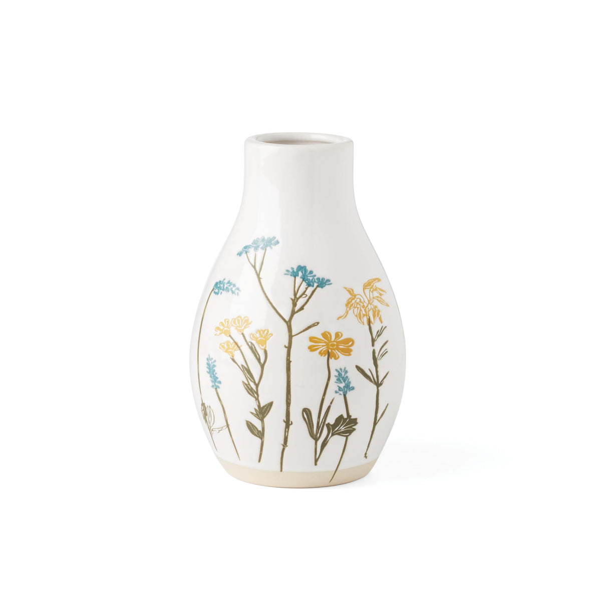Lenox Wildflowers Large Porcelain Flower Vase, 48oz