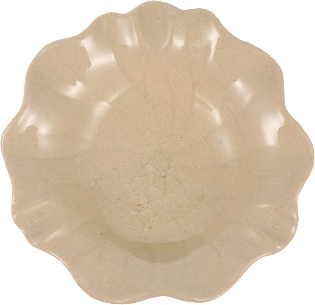 Plate Aromatherapy Ceramic Tray 4.13 Inch for Essential Oils Holder and Mixing Dish Home Spa Salon Use