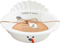 Mud Pie Turkey Chow Bowl Set, 3 1/2" x 7 3/4" dia