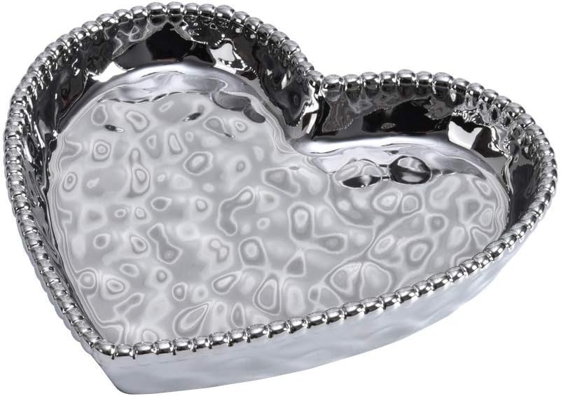 Pampa Bay Love is in the Air Medium Heart Dish (1, Gold)