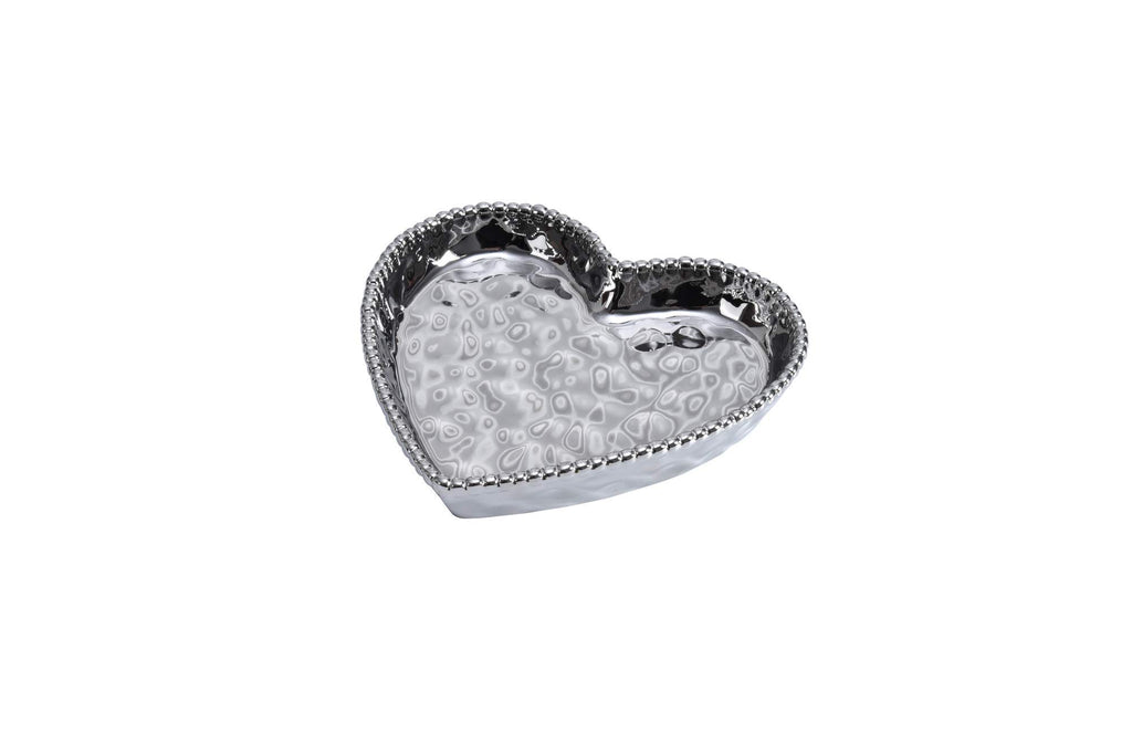 Pampa Bay Love is in the Air Medium Heart Dish (1, Gold)