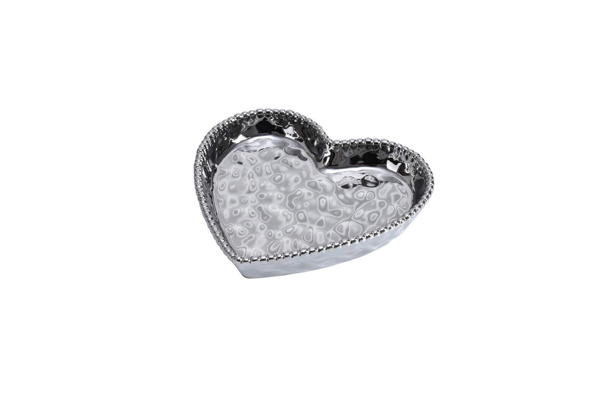 Pampa Bay Love is in the Air Medium Heart Dish (1, Gold)