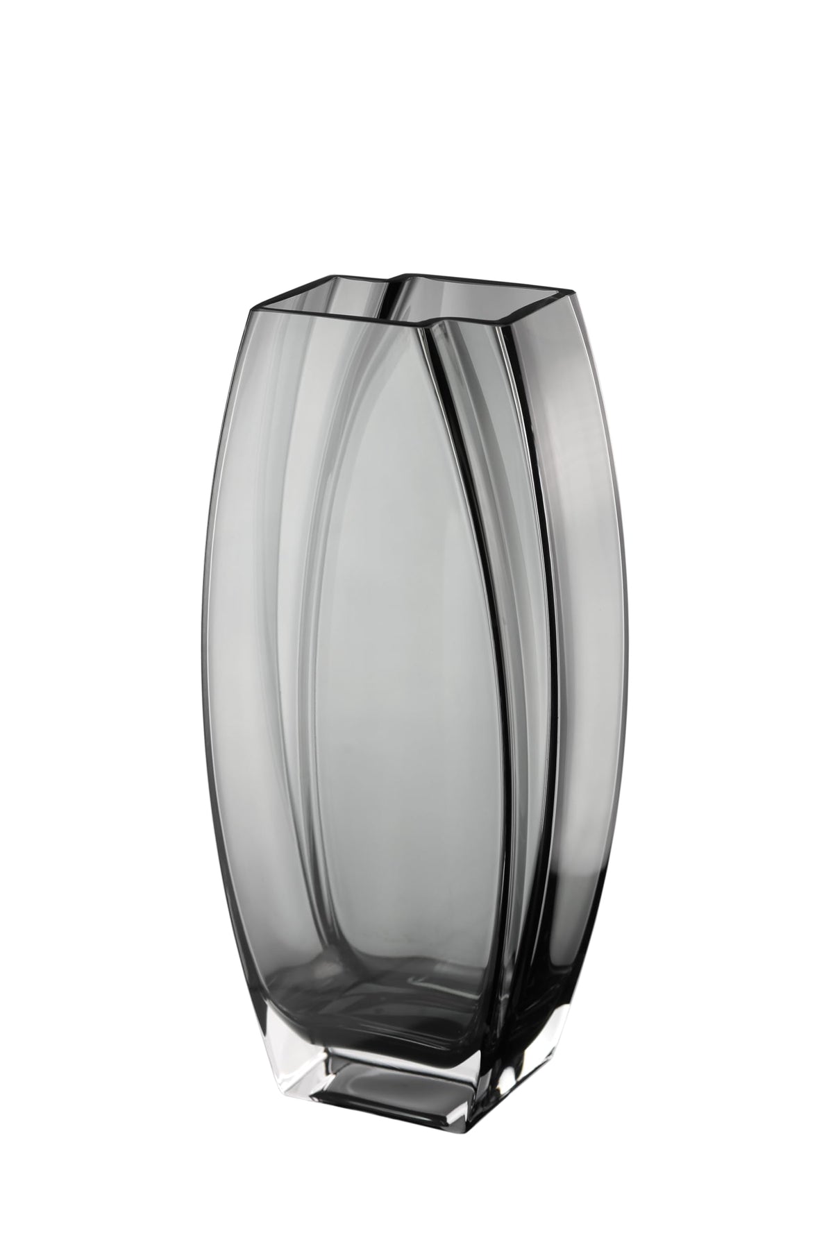 Glass - Vase - Blue - Teal - 12.6" Height - Heavy Durable - Made in Europe - by Barski