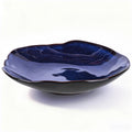 Blue Ceramic Decorative Bowl –10.4" Small Trinket Dish, Fruit Bowl, Candy Dish, Key Bowl for Entryway Table, Jewelry & Ring Dish, Porcelain Catchall Dish for Kitchen, Bedside, Living Room Home Decor