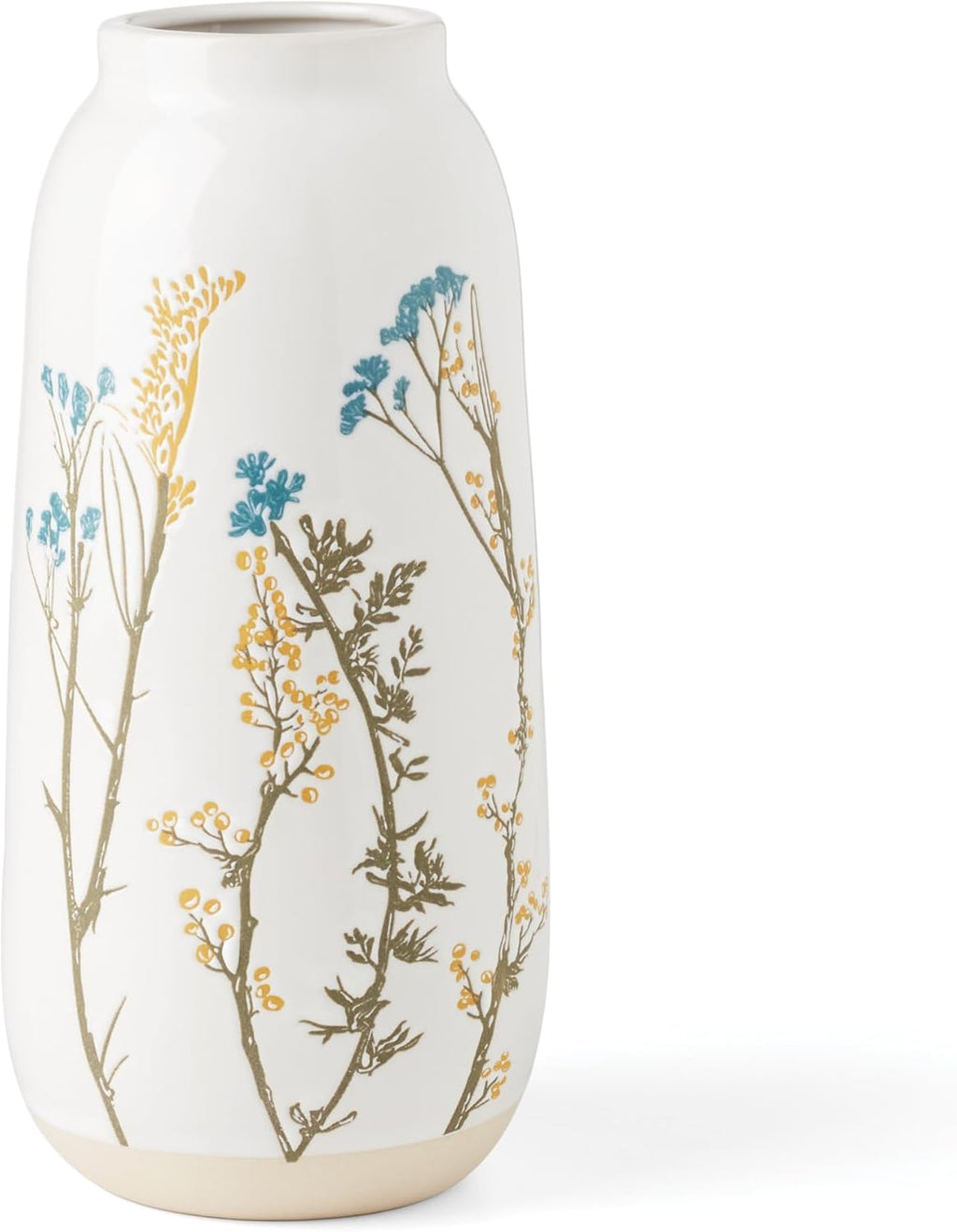 Lenox Wildflowers Large Porcelain Flower Vase, 48oz