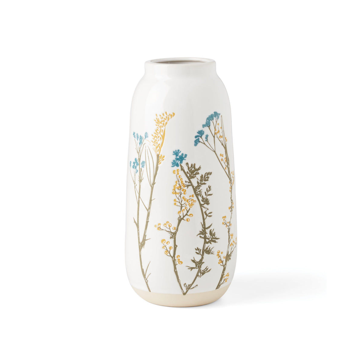Lenox Wildflowers Large Porcelain Flower Vase, 48oz