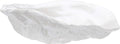 Creative Co-Op White Ceramic Shell Shaped Dish