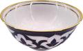 Popular Blue Uzbek Cotton Pattern Pakhta Ceramic Bowl 500 ml (16.9 oz) Uzbekistan Ceramics + Free Popular Uzbek Recipe Ebooks