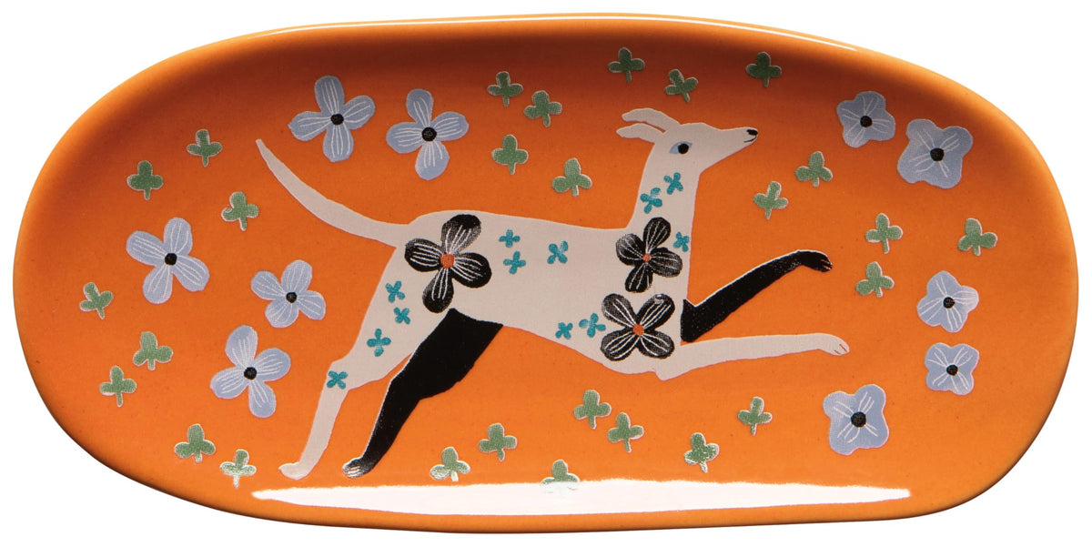 Danica Studio Boundless Frog Shaped Ceramic Trinket Tray