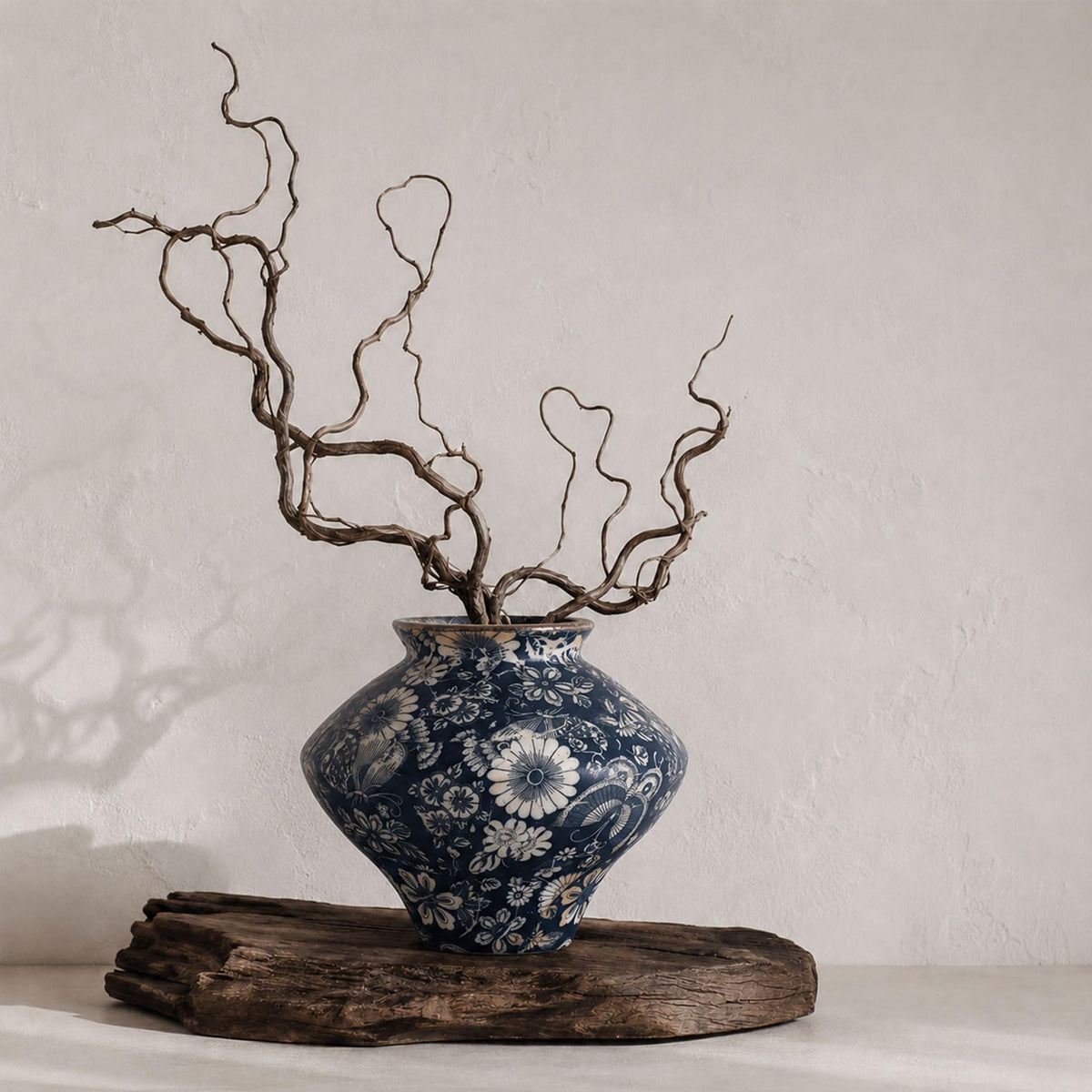 Wabi Sabi Rusty Vintage Vase, 6.3" Tall Wabi Sabi Decor Rustic Farmhouse Pottery Vase for Centerpiece, Textured Pottery Flower Vases for Home Decorative, Table, Living Room, Bedroom, Bathroom, Kitchen