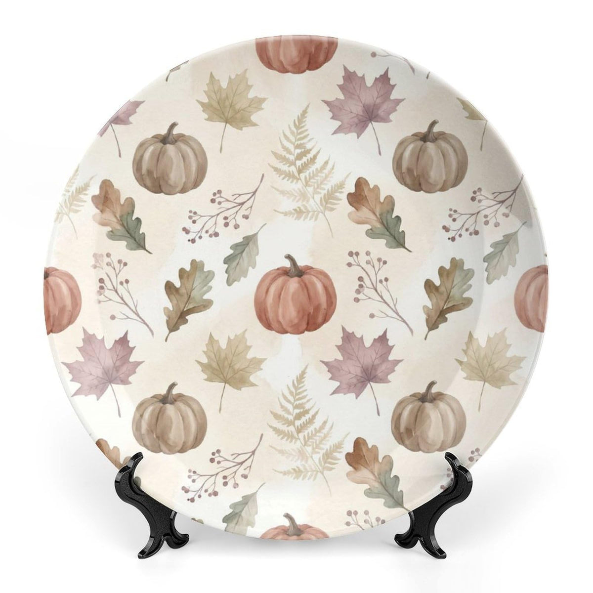 Decorative Plates for Display Fall Harvest Wall Plates 8 Inch