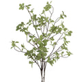 2 pcs Artificial Greenery Stems, 41.3’’ Tall Fake Plants Branches Faux Greenery Ficus Twig Leaf for Home Garden Shop Office Desk Decoration