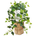 Fake Plants, Artificial Plants Indoor, 34" Fake Hanging Pothos Vines, 1Pc