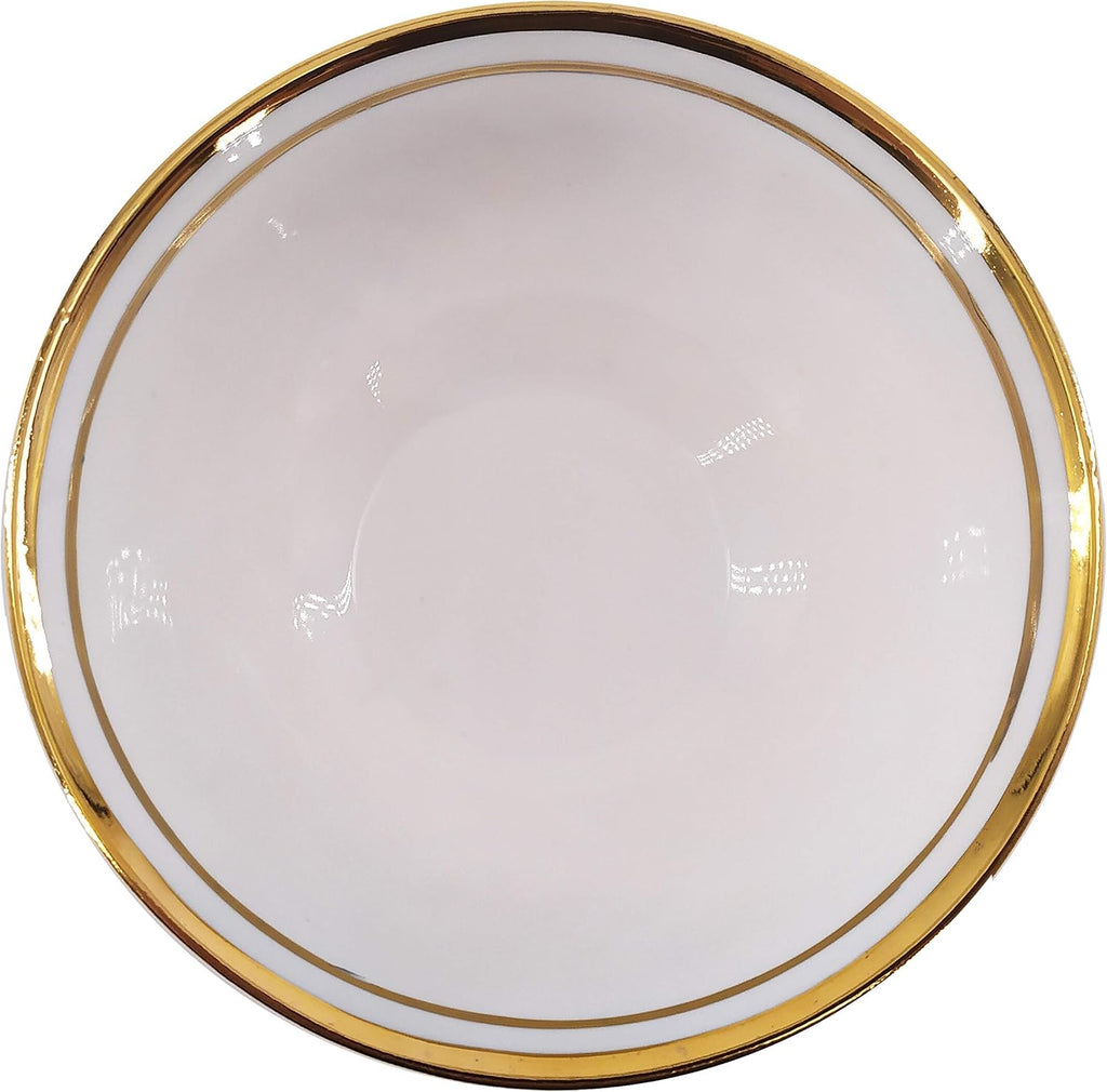 Popular Blue Uzbek Cotton Pattern Pakhta Ceramic Bowl 500 ml (16.9 oz) Uzbekistan Ceramics + Free Popular Uzbek Recipe Ebooks