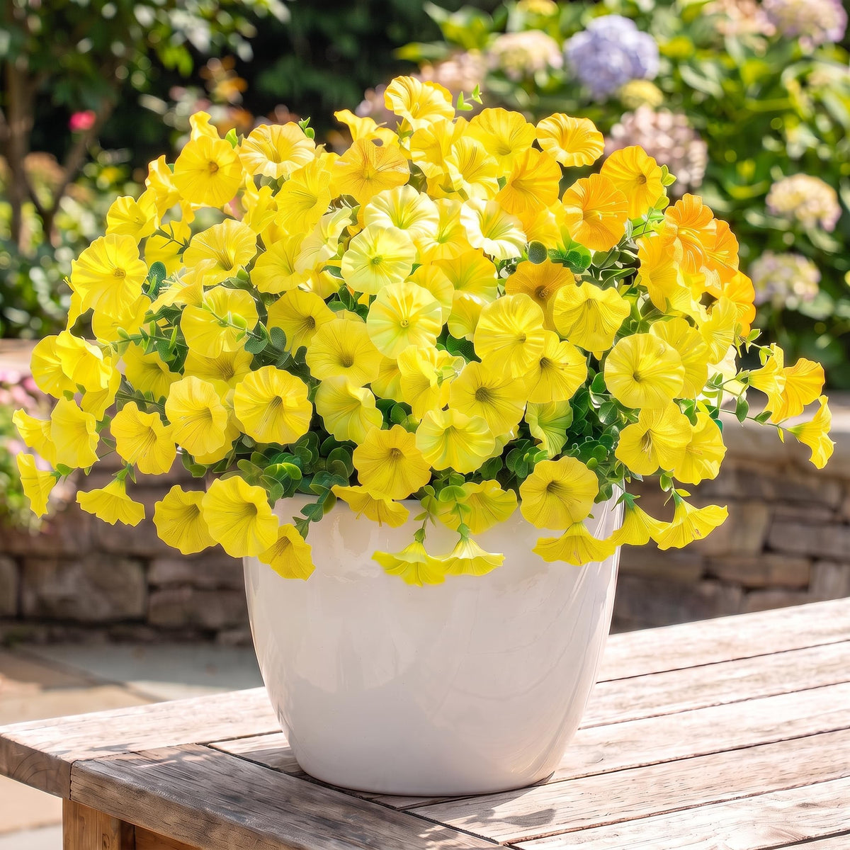 Fall Decor, Fall Decorations for Home, Fall Flowers for Outdoors, Fake Flowers Fake Plants, UV Resistant No Fade, Realistic High
