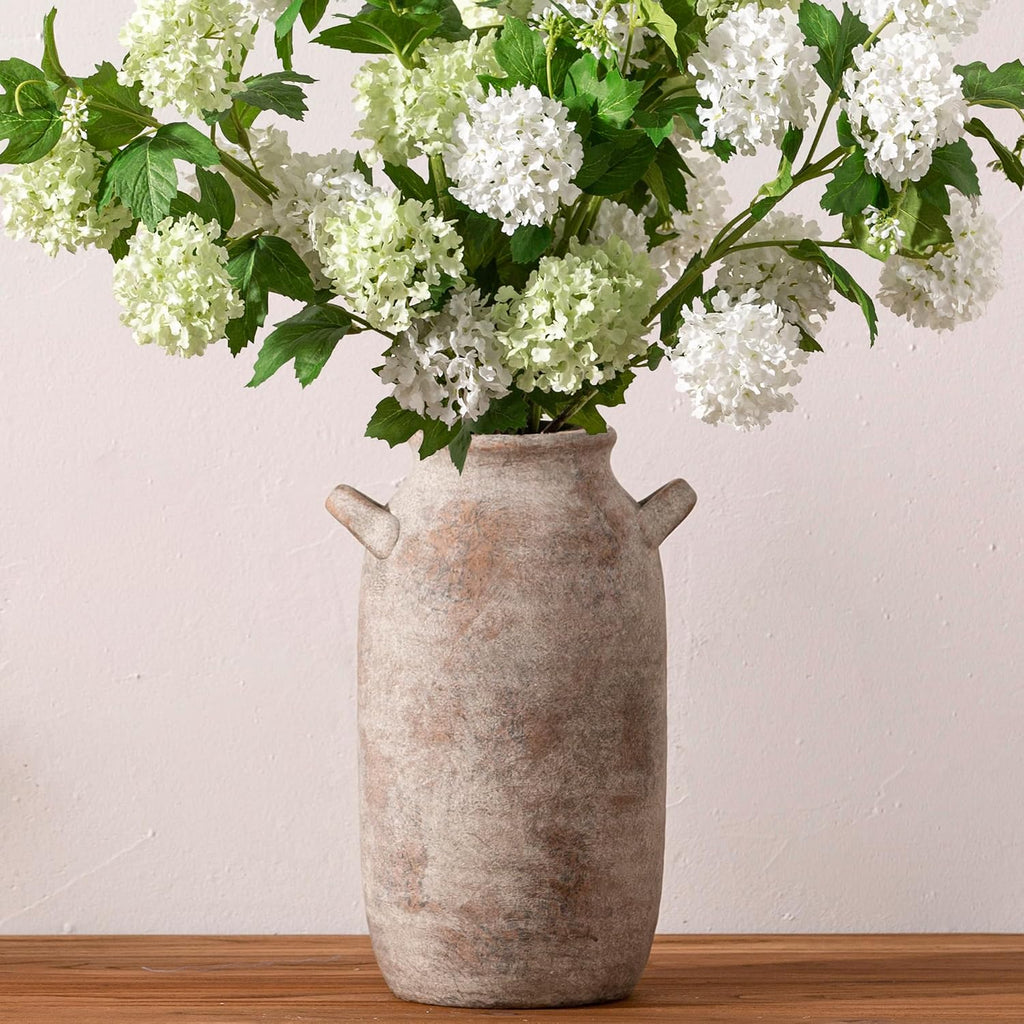 Vanselia Ceramic Flower Vase Home Decor Living Room Table Vases (12" Retro)