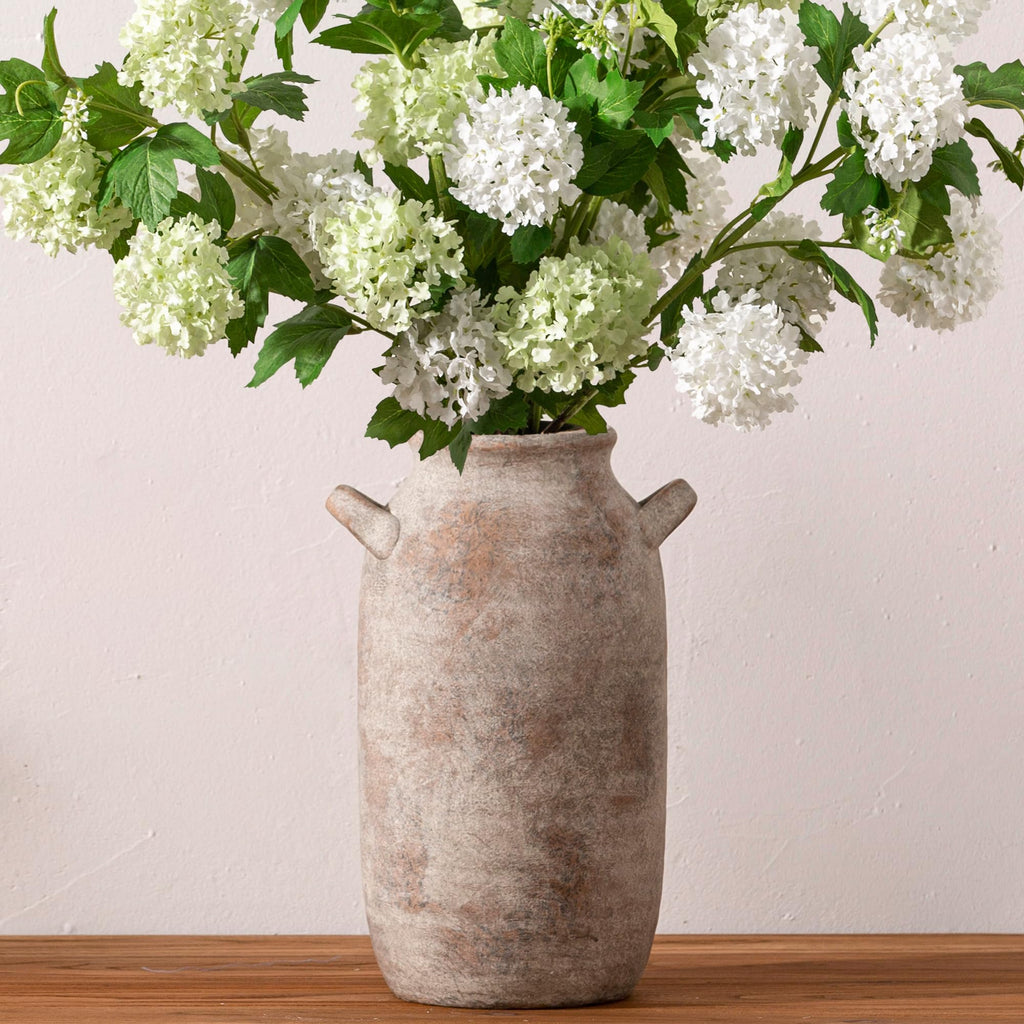 Vanselia Ceramic Flower Vase Home Decor Living Room Table Vases (12" Retro)
