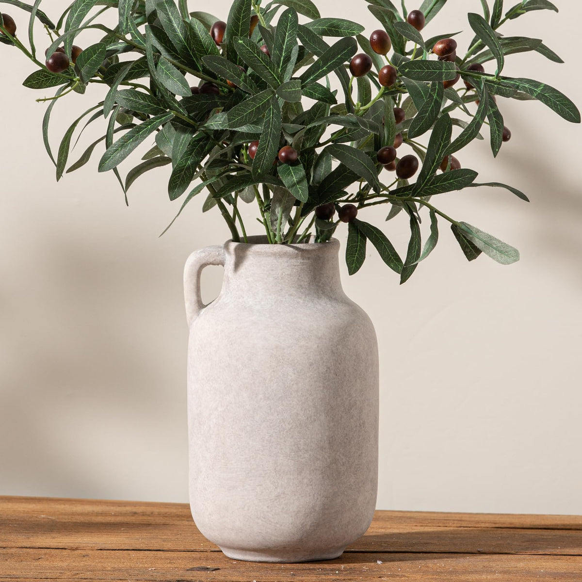 Vanselia Ceramic Flower Vase Home Table Decor Living Room Farmhouse 12 in