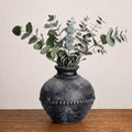 Sunddo Rustic Ceramic Vase for Flower, 8.5 Inch