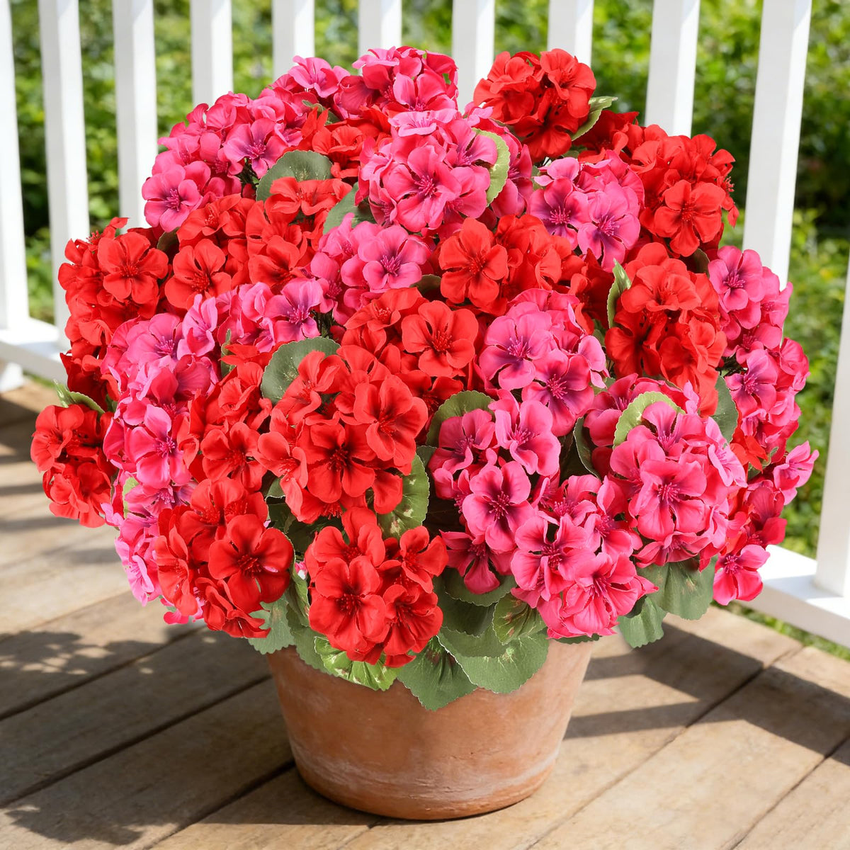 6 Bundles Hydrangea Artificial Flowers for Outdoors Silk Faux Hydrangeas