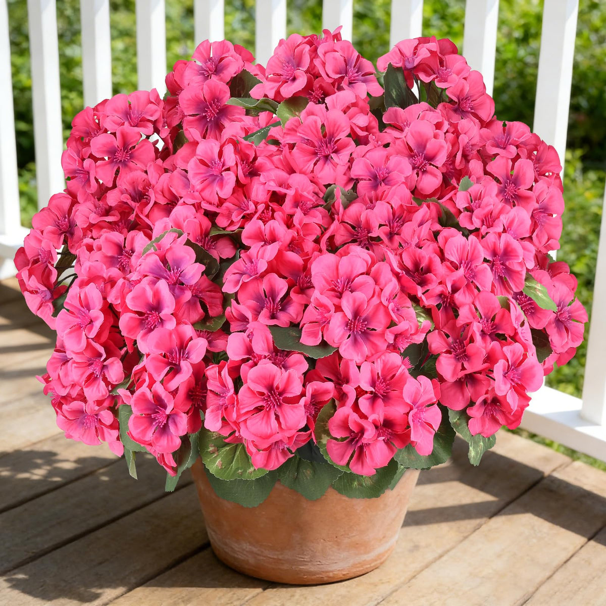 6 Bundles Hydrangea Artificial Flowers for Outdoors Silk Faux Hydrangeas