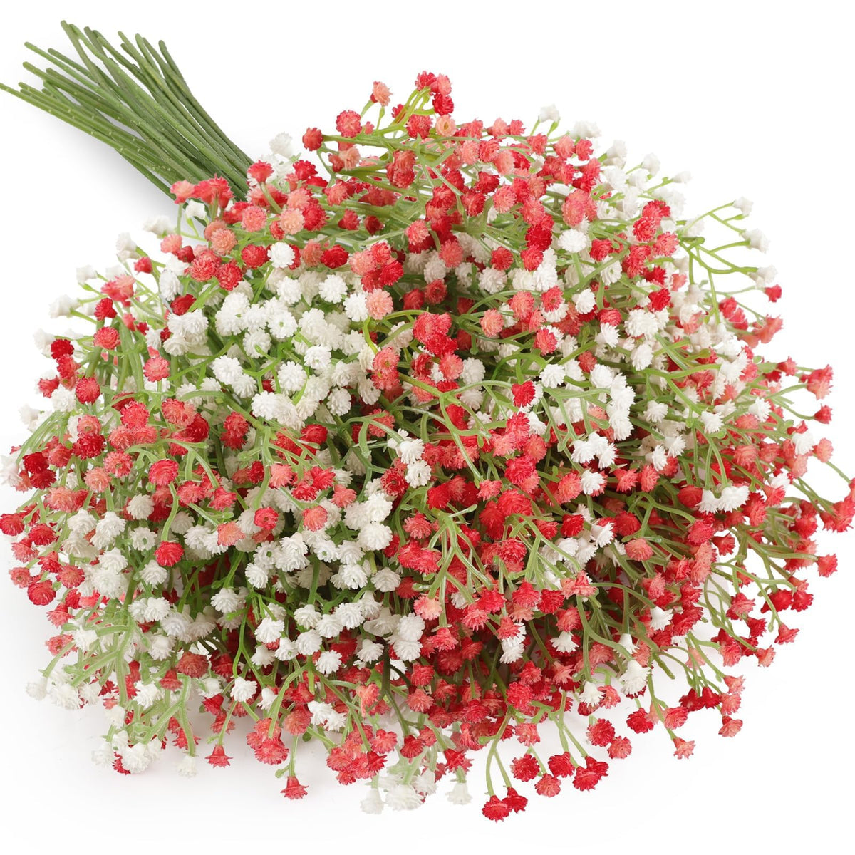 N&T NIETING Baby Breath Flowers Artificial Bulk, 10Pcs, Fall Pink Decor