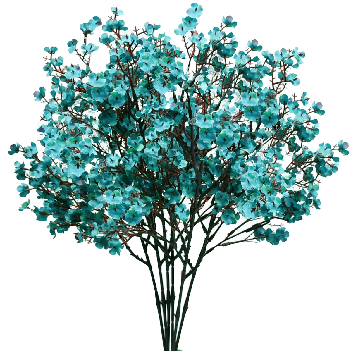 Mandy's 6 Bundles Artificial Light Brown Baby’s Breath Flowers