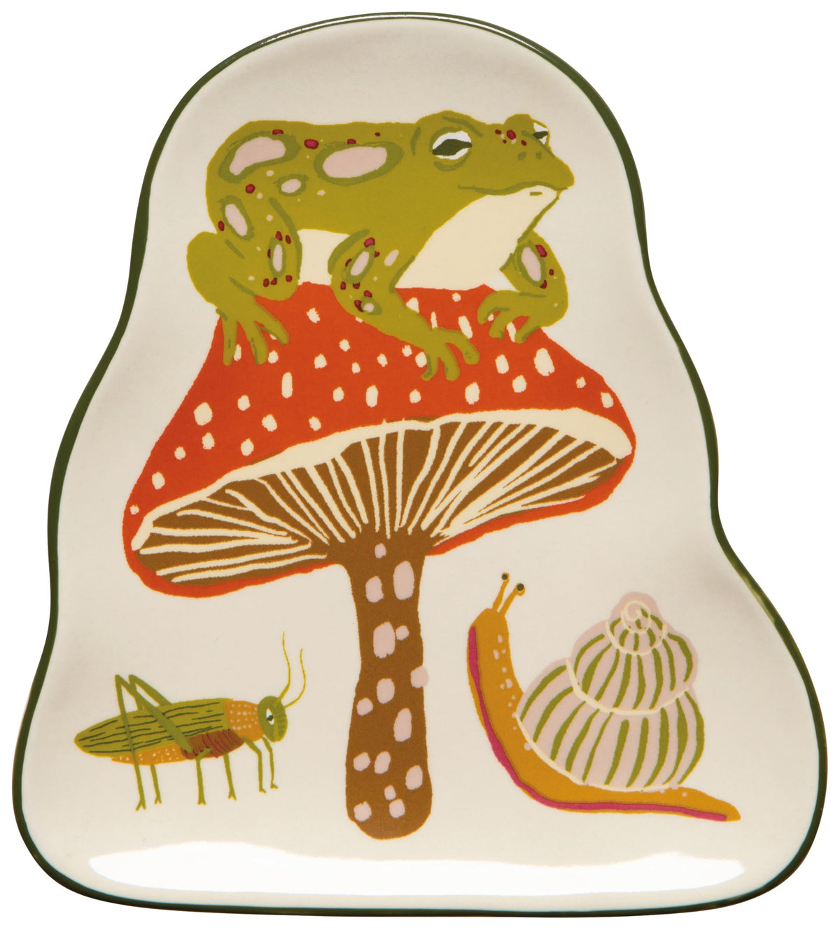 Danica Studio Boundless Frog Shaped Ceramic Trinket Tray