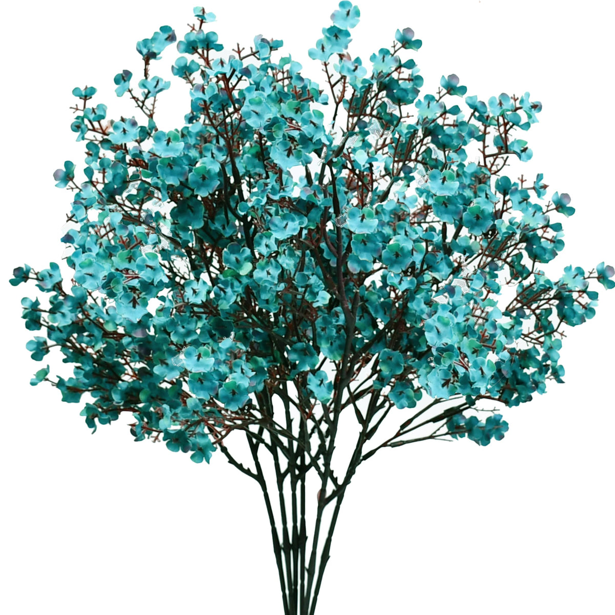 Mandy's 6 Bundles Artificial Light Brown Baby’s Breath Flowers