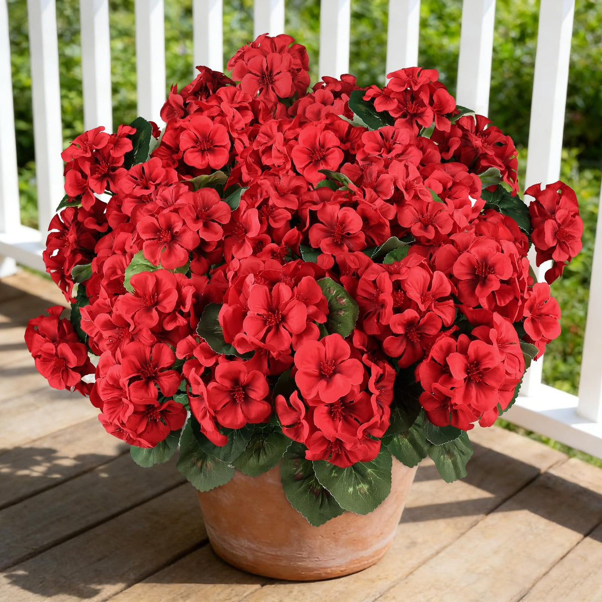 6 Bundles Hydrangea Artificial Flowers for Outdoors Silk Faux Hydrangeas
