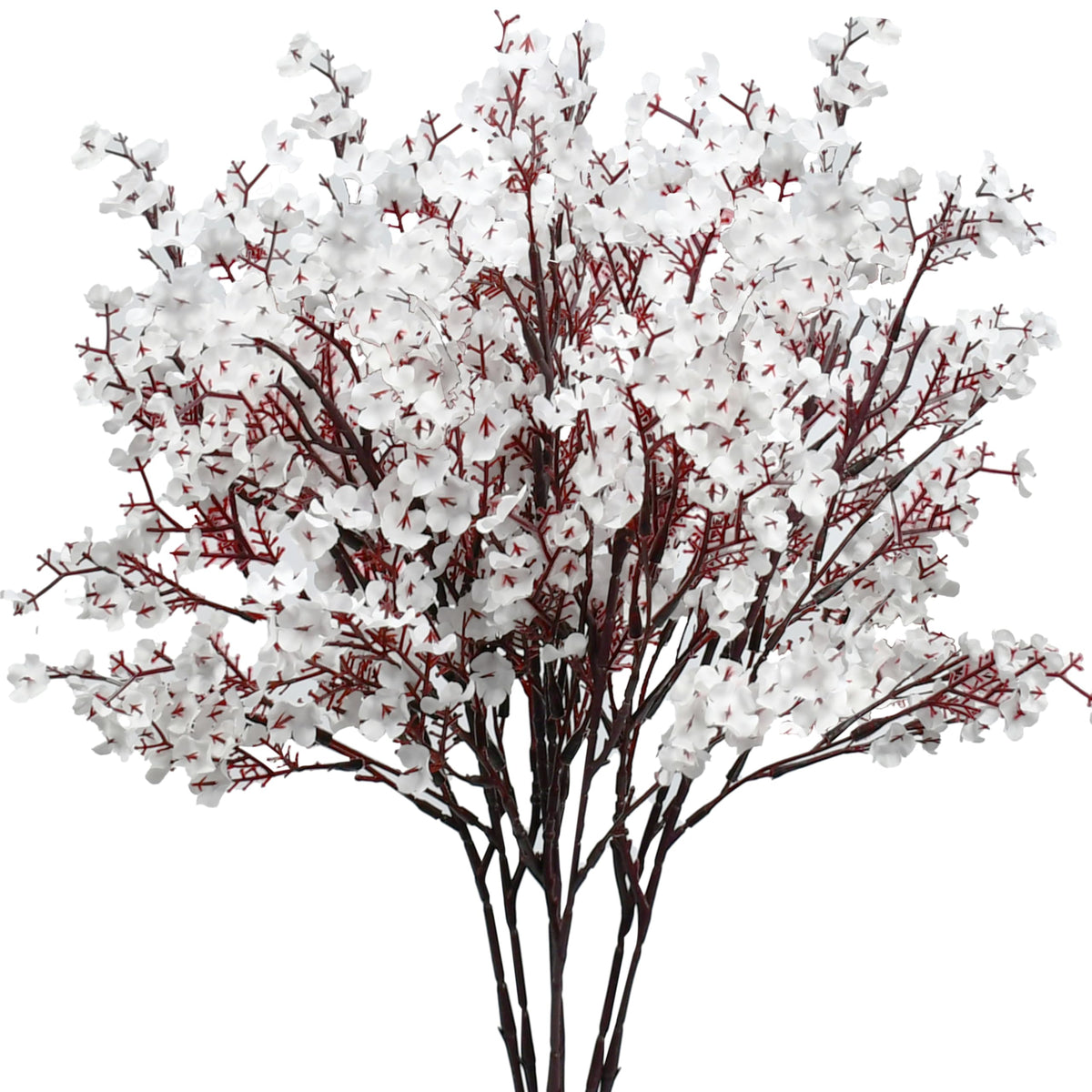 Mandy's 6 Bundles Artificial Light Brown Baby’s Breath Flowers