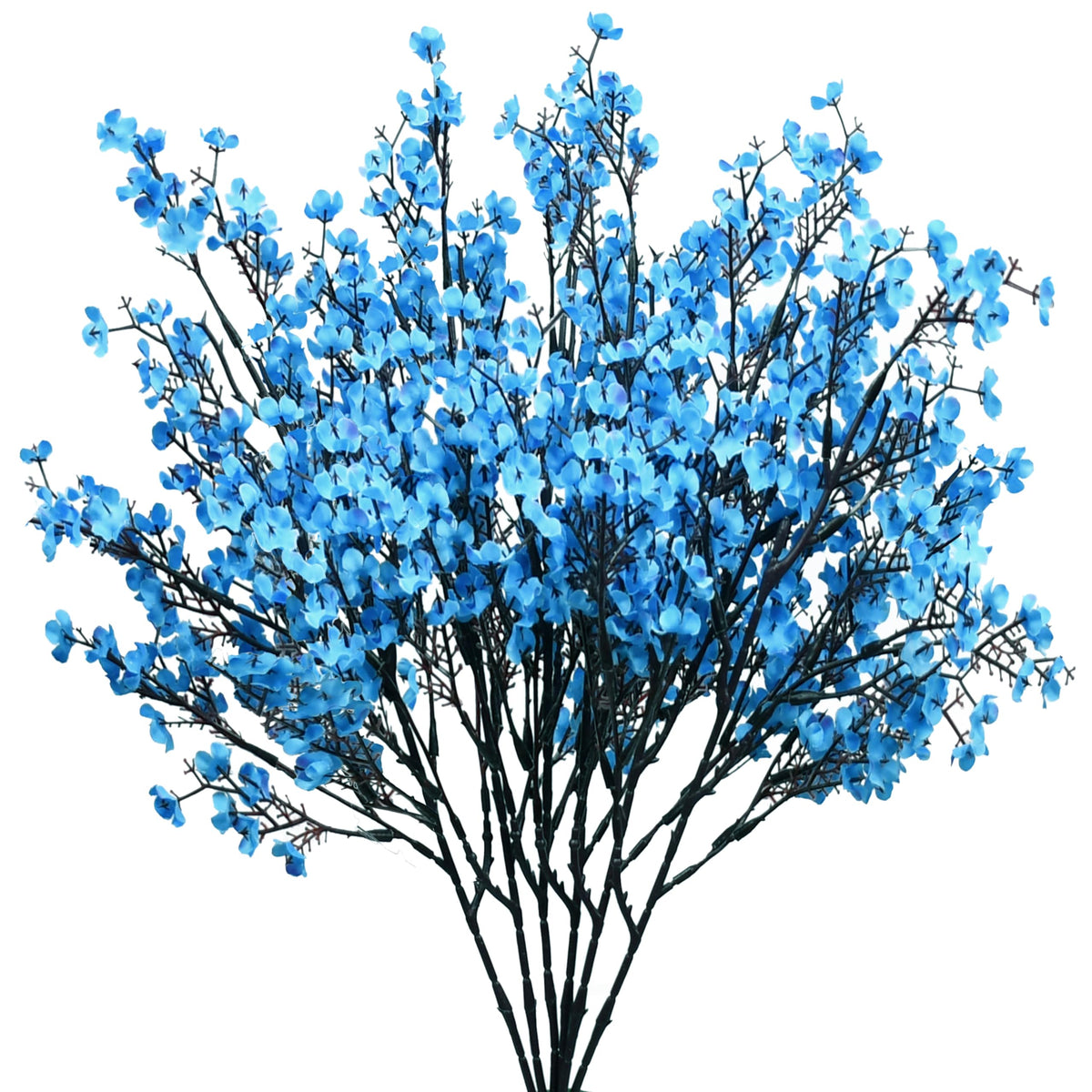 Mandy's 6 Bundles Artificial Light Brown Baby’s Breath Flowers